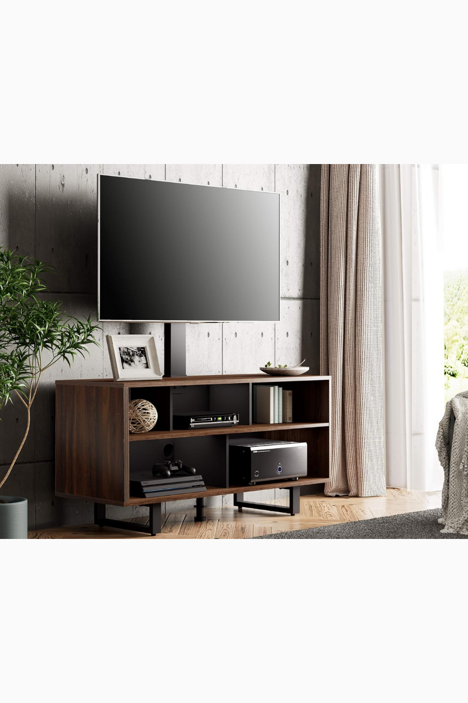 TV Standı ve Dolabı, 32-70 inç TV, Ayarlanabilir Yükseklik ve Döndürme