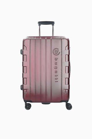 Galatea 66 cm Kırmızı Orta Boy Valiz 4 Tekerlekli, ABS Gövde ve TSA Kilit