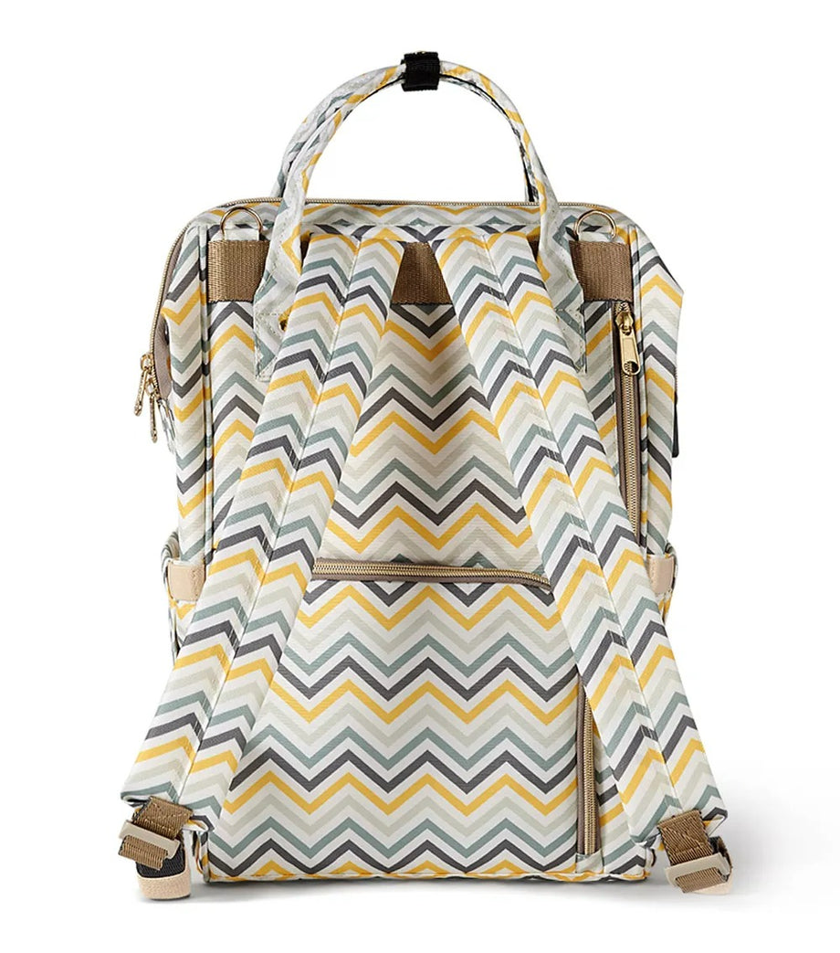 Bebek Bezi Çantası ve Düzenleyici Kombosu, USB Portlu, Geniş Ağız Açıklığı