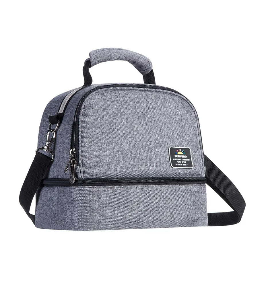 Mamma Bebek Bezi ve Göğüs Pompası için Çanta Seti, 3 Yalıtımlı Şişe Bölmesi