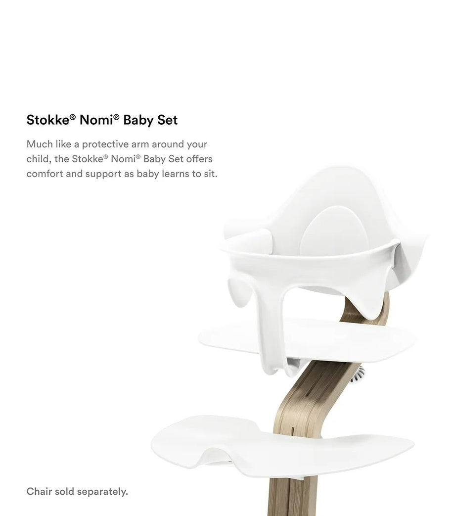 Nomi Bebek Seti, 6-12 Ay Bebekler İçin Güvenli ve Konforlu Yüksek Sandalye Aksesuarı