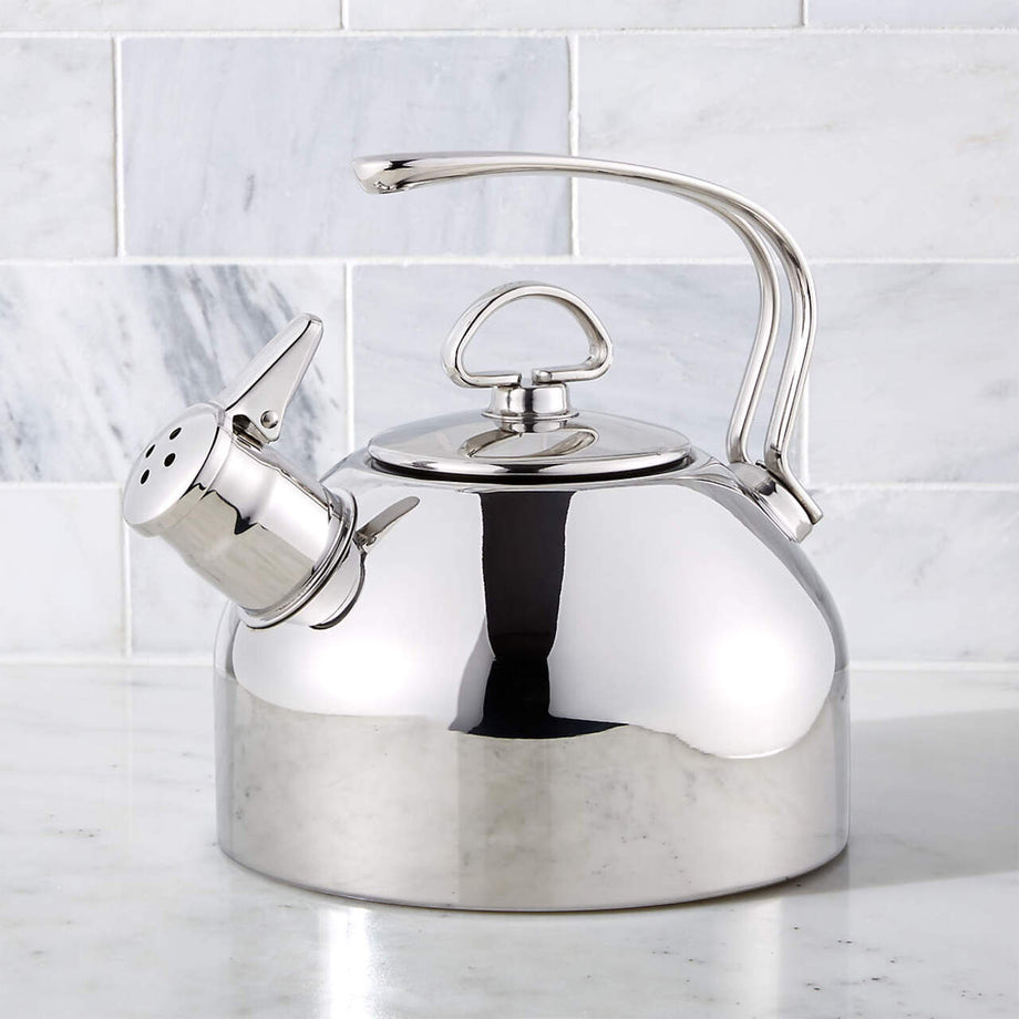 1.7L Paslanmaz Çelik Düdüklü Çaydanlık, İndüksiyon Uyumluluğu ve Ergonomik Kulplu