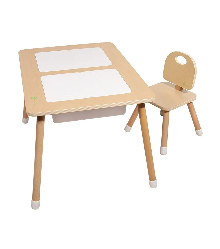 Wonderwood Çocuk Aktivite Masası ve Sandalyesi, Earth Essence, Hafif ve Kompakt Tasarım