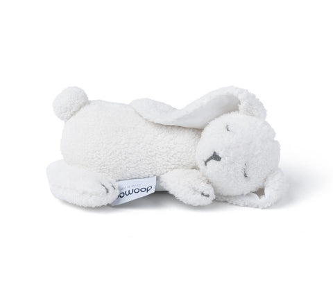 Doomoo Snoogy Bunny Milky, Organik Pamuk, Lavanta ve Kolza Tohumu Doldurulmuş Isı Yastığı