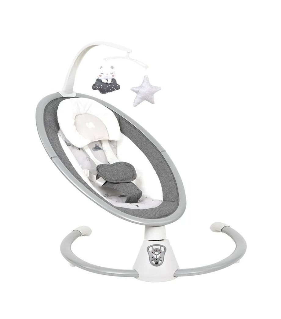 Ashlee Elektrikli Side to Side Salıncak, 5 Hız, Uzaktan Kumanda, Dokunmatik Ekran, 10 Melodi, 5 Nokta Emniyet Kemeri