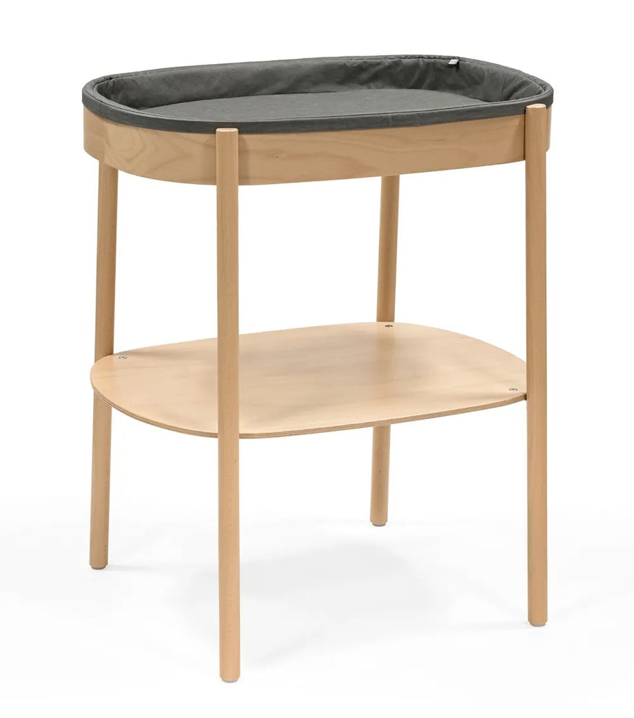 STOKKE Sleepi Changing Table Natural Konforlu Beşik Formunda Alt Açma Masası