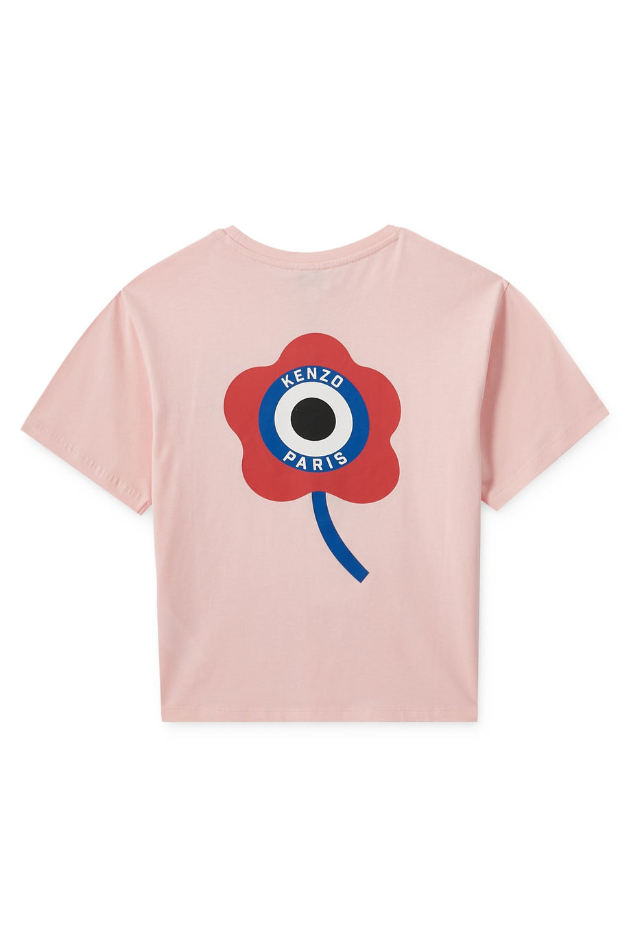 Çocuklar İçin Kısa Kollu Pamuk T-Shirt - Blush