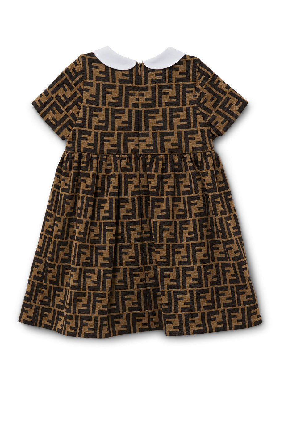 Fendi Logolu Kloş Elbise