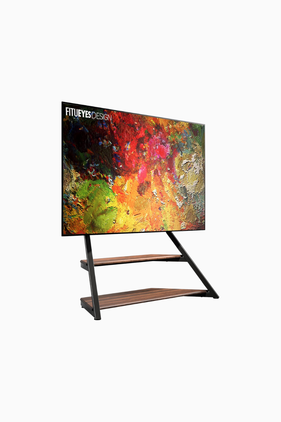 TV Standı 75–100", Ayarlanabilir Yükseklik, Döndürülebilir, 85 kg