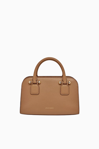 Mini Georgia Tote Çanta, Kompakt & Çift Bölmeli, Şık Tasarım, Dana Derisi