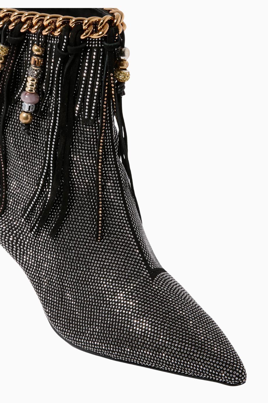 Fringe Bead 65 Boncuklu Saçaklı Botlar, Şık, Rahat ve Bohem Stil
