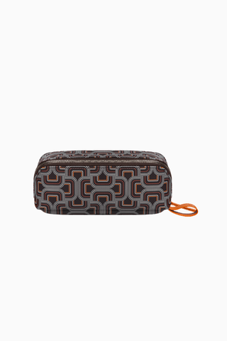 Toiletry Bag HL 707 A, Fransız Deri, El Yapımı & Kompakt Makyaj Çantası