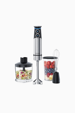 El Blenderi 1500W, Püre Çubuğu, Turbo, 4 Kanatlı Bıçak, 800 ml Ölçüm Kabı