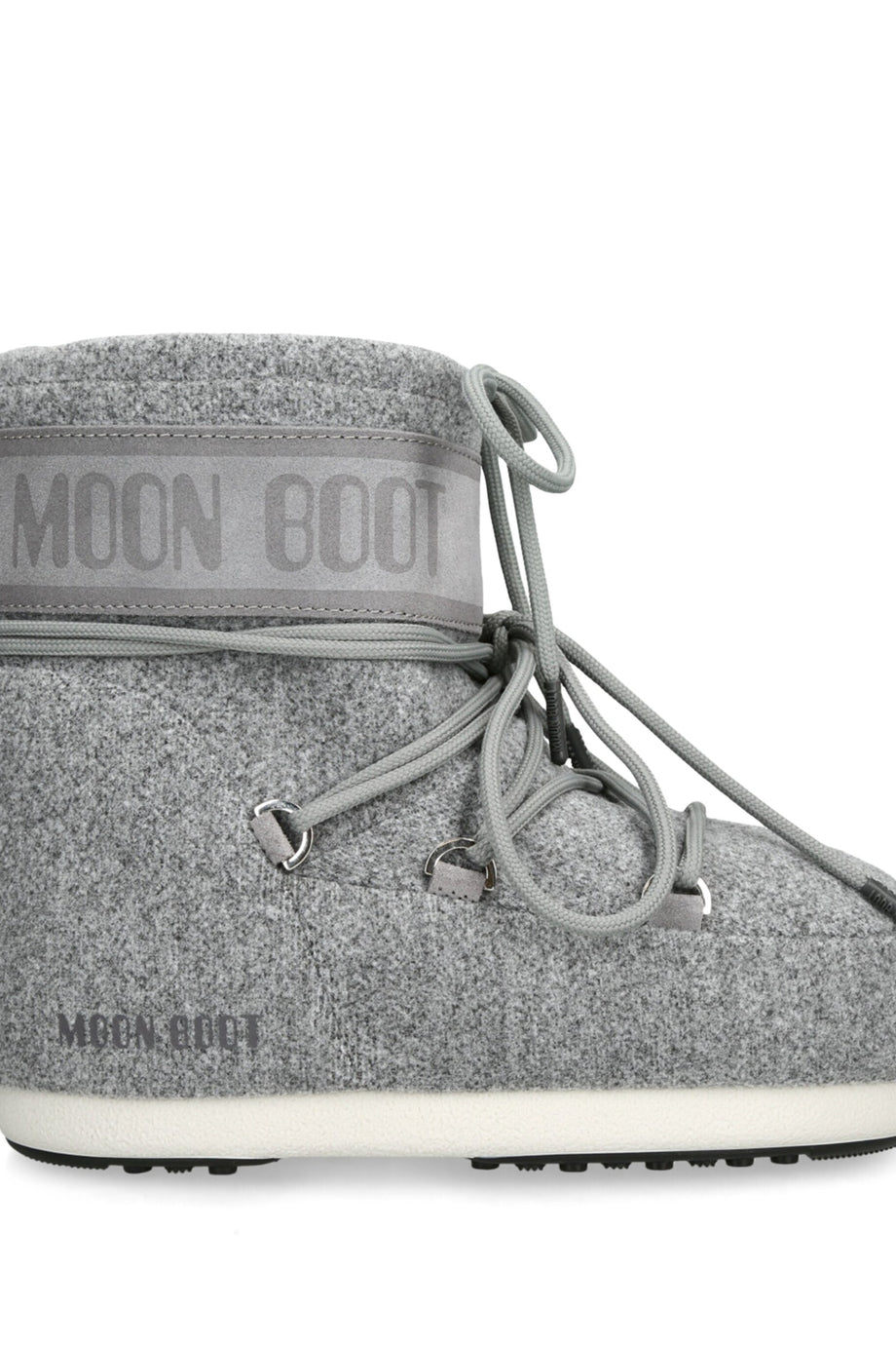 Felt Icon Low Ankle Boots, Keçe & Süet, Bağcıklı, Konforlu Ayakkabı
