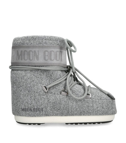 Felt Icon Low Ankle Boots, Keçe & Süet, Bağcıklı, Konforlu Ayakkabı