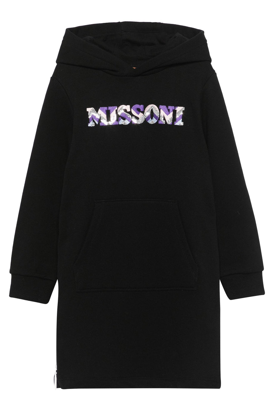 Çocuklar için Logo Baskılı Kapüşonlu Sweatshirt