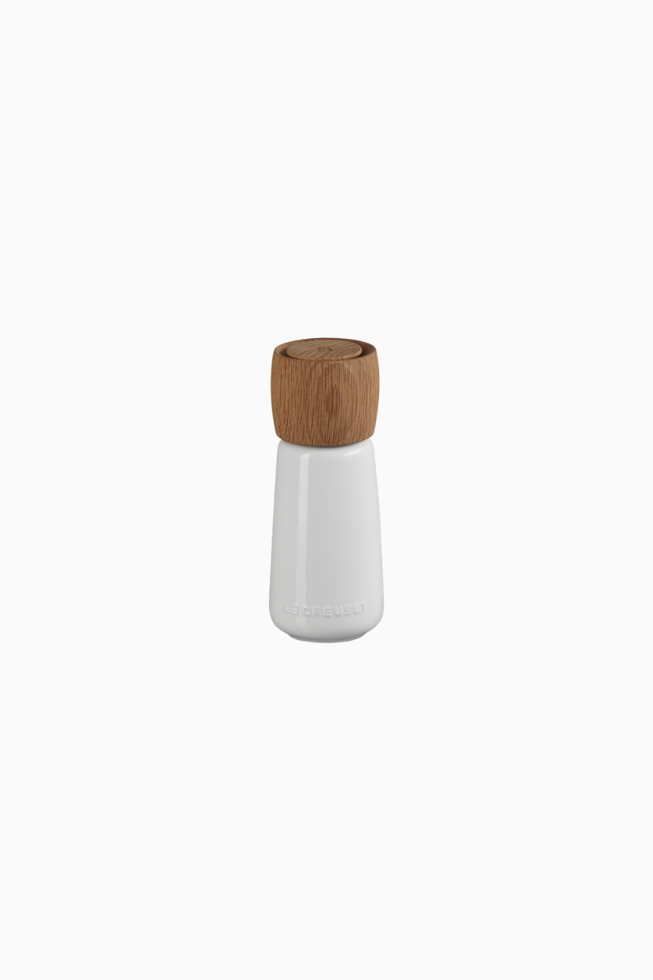 Premium Tuz Değirmeni 270 ml Ahşap Detaylı Seramik Lüks Tasarım
