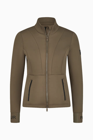 Selection 8280Taş Detaylı Lüks Jersey Kadın Spor Ceket
