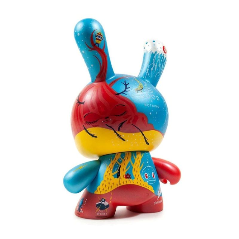 Good 4 Nothing 8 Dunny Bright Red/Blue Figür 64 Colors