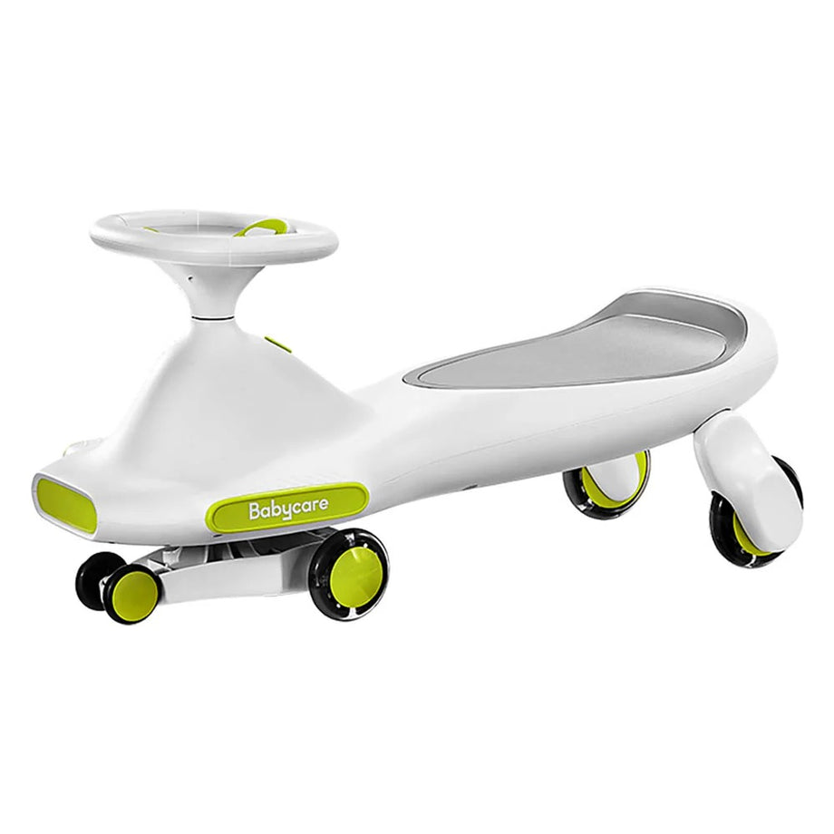 Wiggle Ride-On Araba NyokiRoad, LED Farlı, Müzikli Sessiz Sürüş Arabası