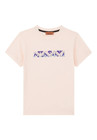 Çocuk Logo Nakışlı T-Shirt