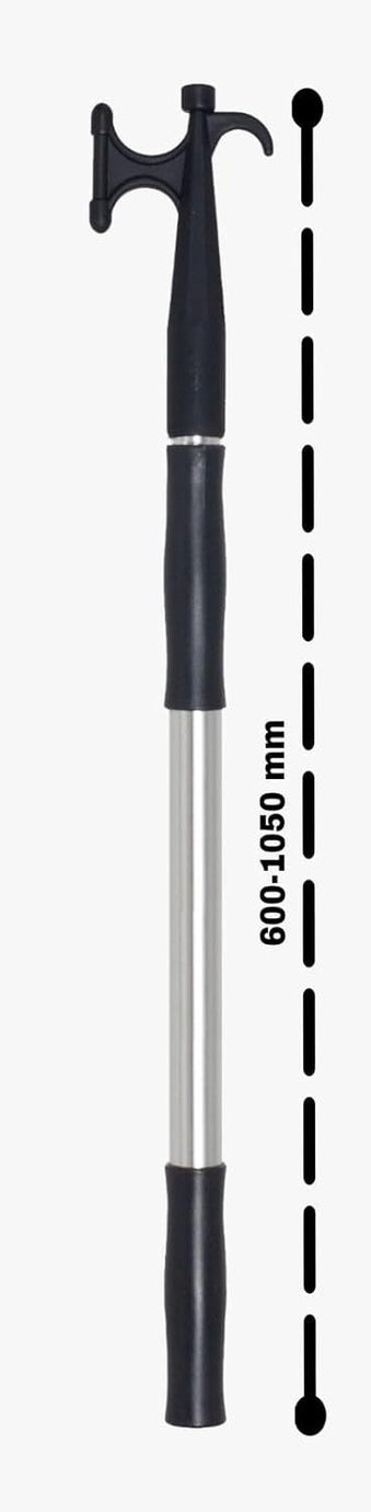 Teleskop Enterhaken , Çift Taraflı Tekne Kancası (60-105cm)