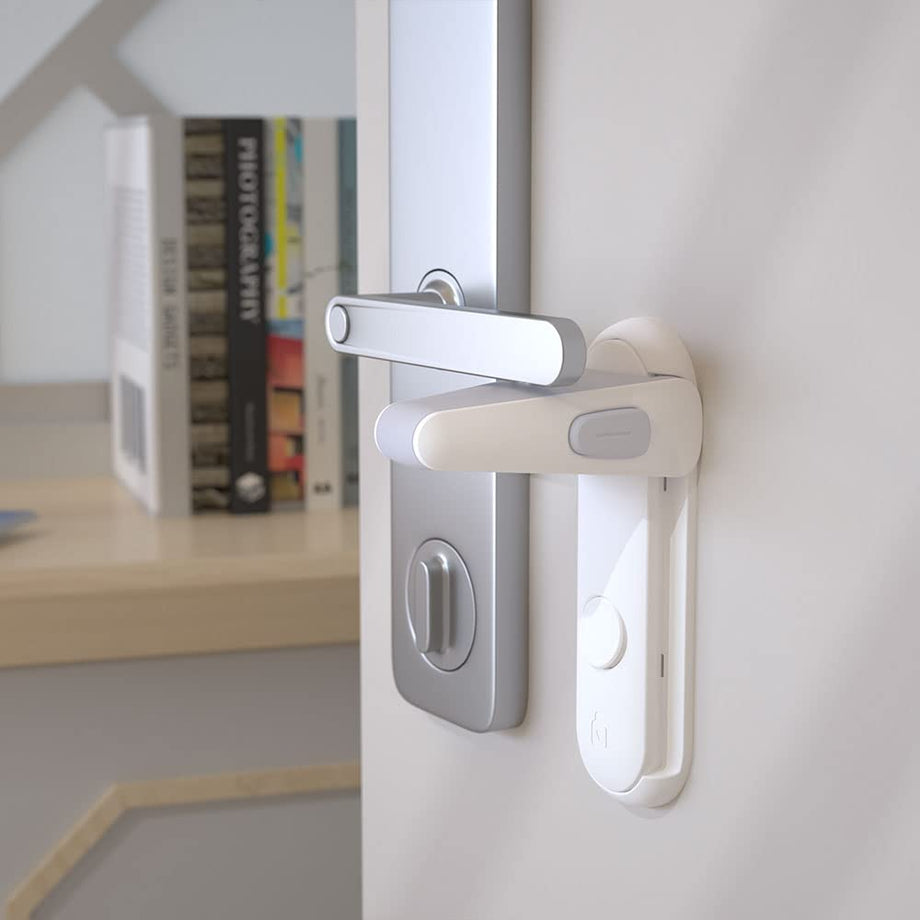2'li Çocuk & Evcil Hayvan İçin Kapı Kolu Kilidi, Bebek Güvenliği & Kolay Kurulum