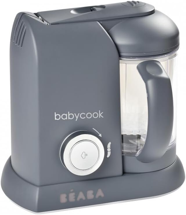 Babycook Solo, 4’ü 1 Arada Bebek Maması Hazırlayıcı, 15 Dakikada Buharlı Pişirme