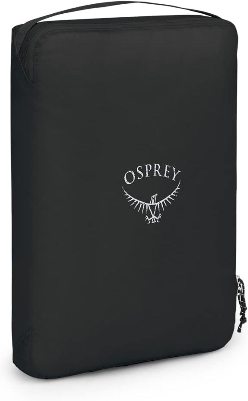 Ultralight Siyah Büyük Boy Packing Cube Hafif, Çift Fermuarlı, Çevreci Organizer