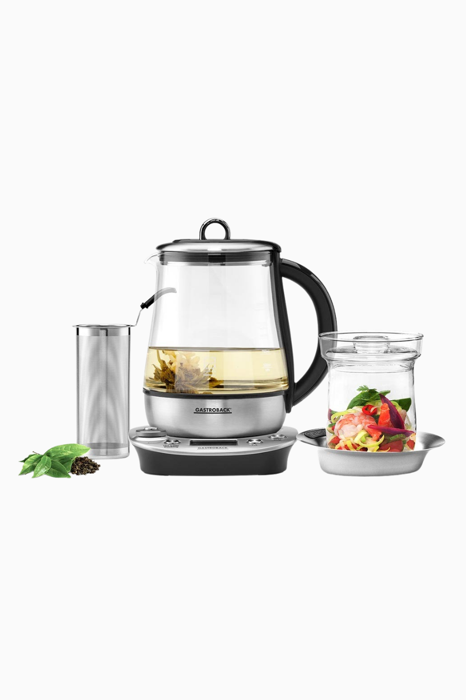 Design Tea & More Advanced 3’ü 1 Arada Otomatik Çay & Su Kettle ve Hassas Pişirici