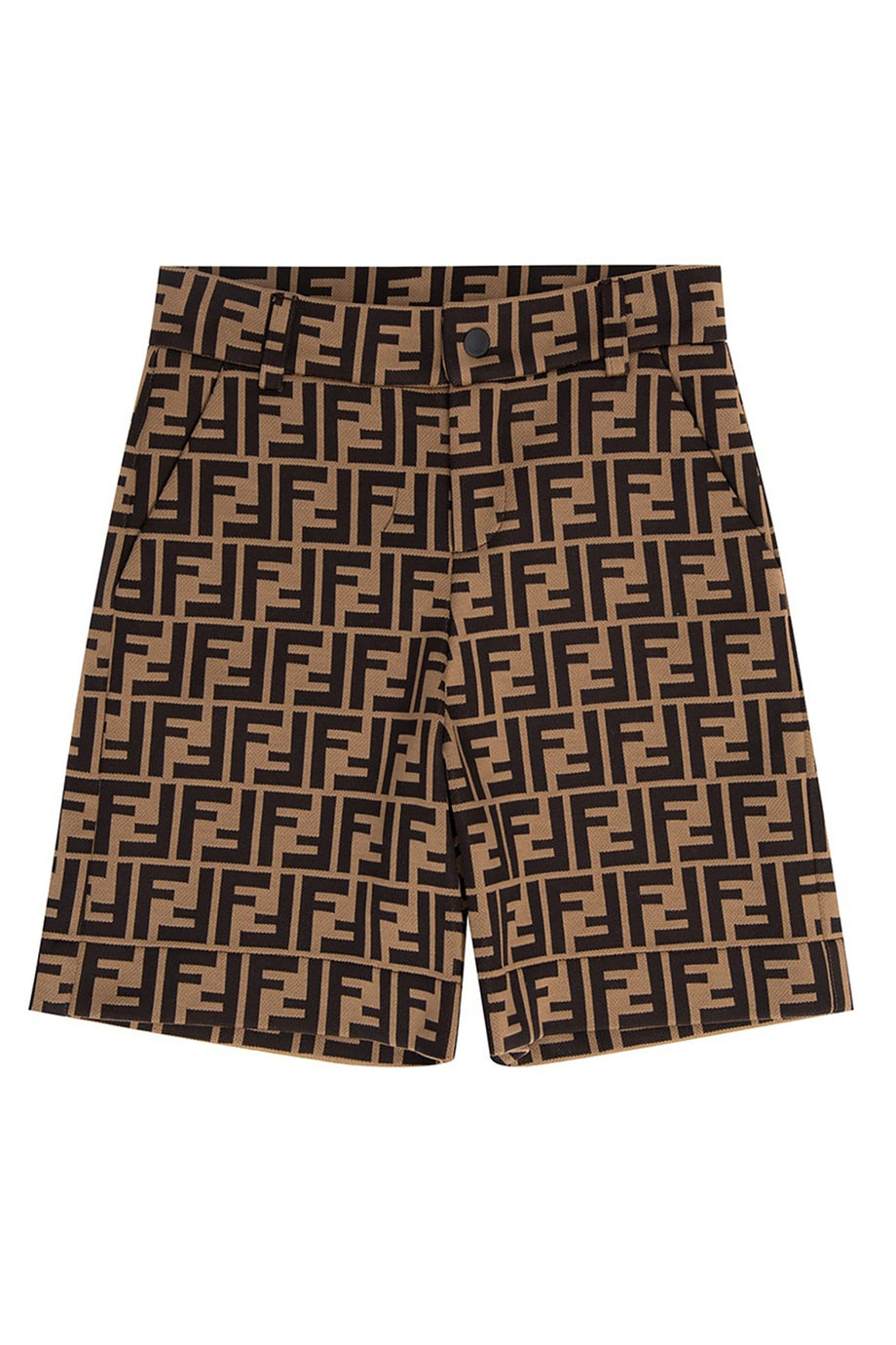 Fendi FF Logo Şortlar - Pamuklu
