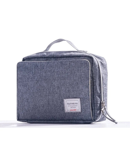 Küçük Gri Bebek Bezi Değiştirme Clutch Çantası