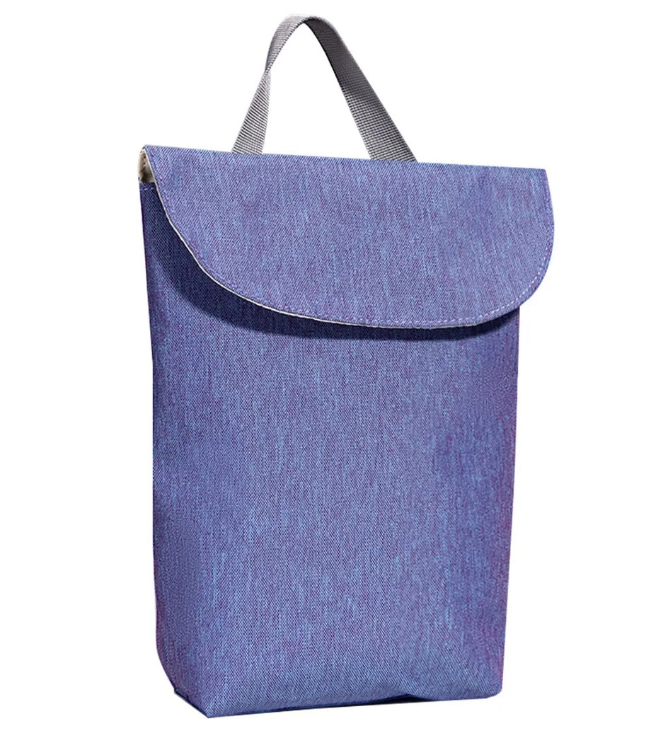 Islak/Kuru Bez Düzenleyici Çanta, Açık Mavi 30x25 cm