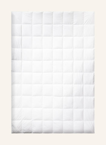 ALL SEASONS PREMIUM Yorgan, 4 Mevsim Kaz Tüyü, İsviçre Batisti, Alerji Dostu, 155x220 cm