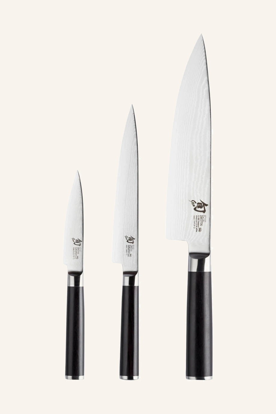 3 Parça Bıçak Seti, Shun Classic Serisi