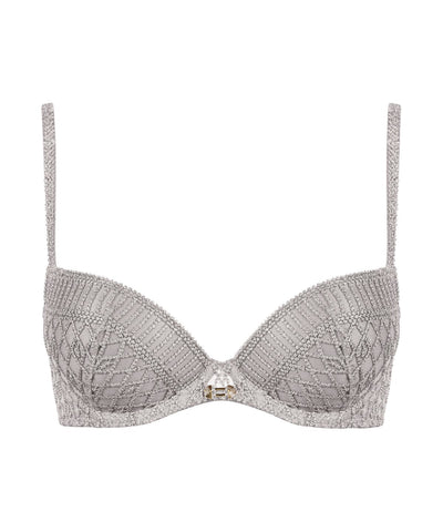 Stardust Dream Push-Up Sütyen, Sedef Efektli İşleme ve Altın Detaylı