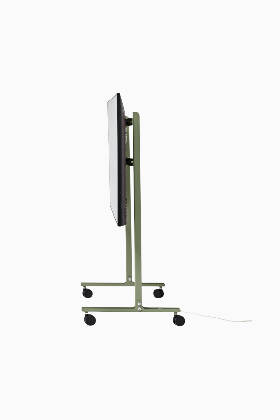 Straight Rollin TV Standı 40–70", Tekerlekli & Mobil, Şık Siyah Tasarım