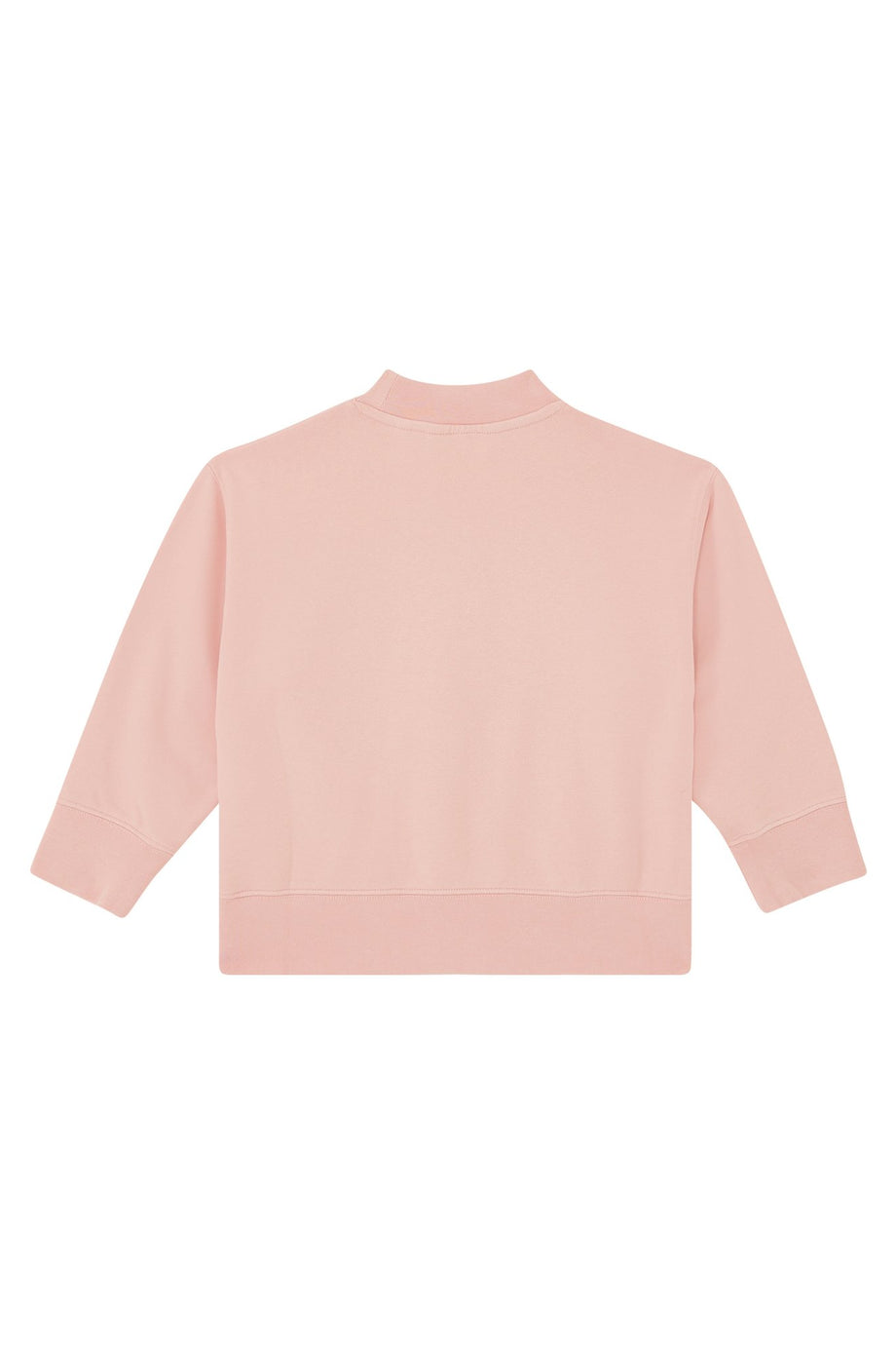 Çocuklar İçin Kavisli Logo Yuvarlak Yaka Sweatshirt