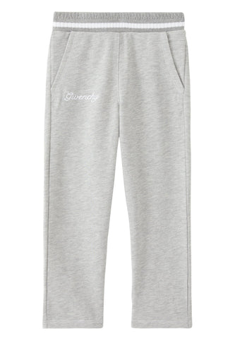 Çocuk Logo Yaması Pamuklu Eşofman Altı