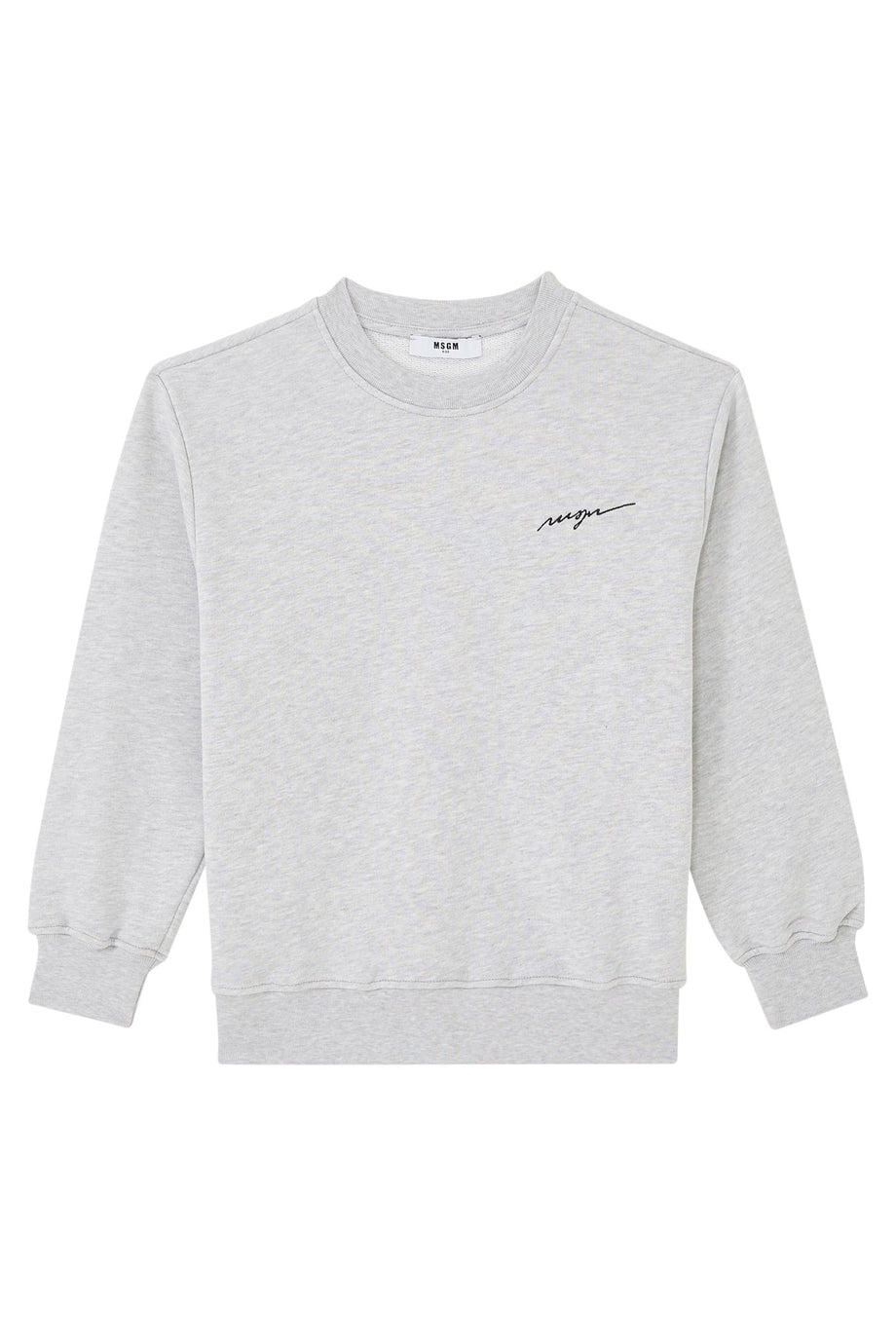 Çocuklar İçin MSGM Logo Nakışlı Sweatshirt