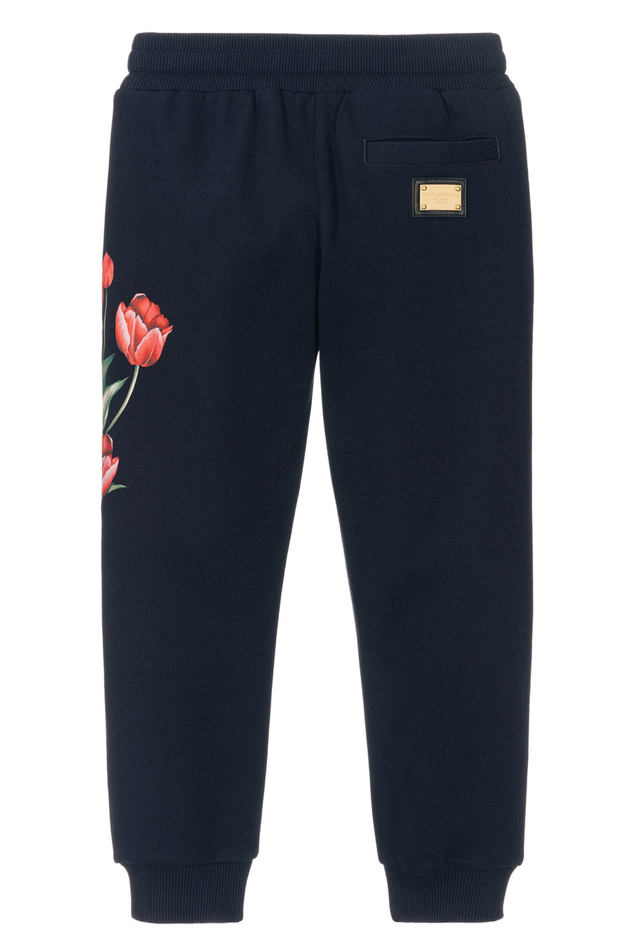 Çocuklar için Şık ve Rahat Çiçek Desenli Jogger Pantolon