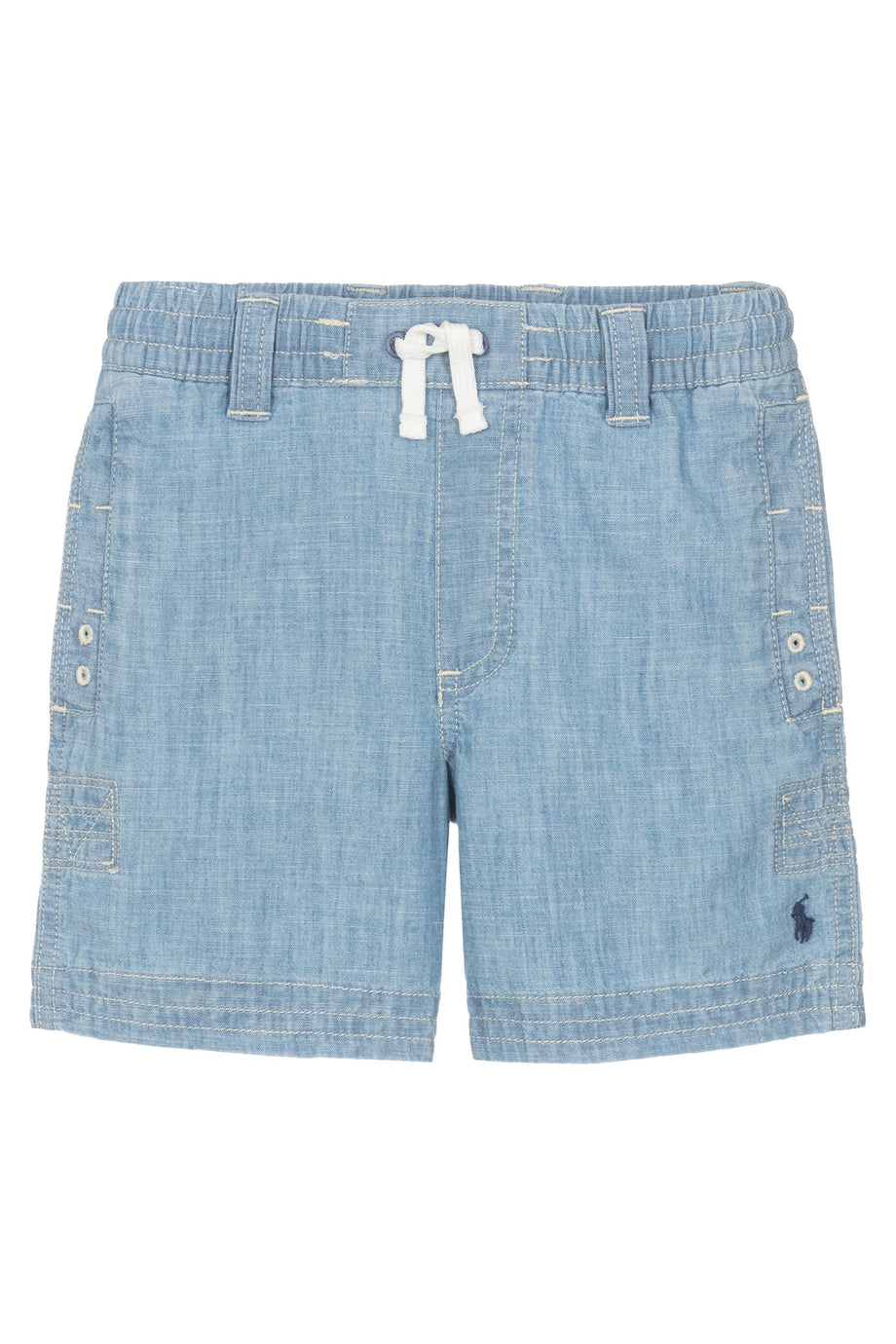 Çocuklar İçin Şık ve Rahat Chambray Şortlar