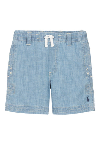 Çocuklar İçin Şık ve Rahat Chambray Şortlar