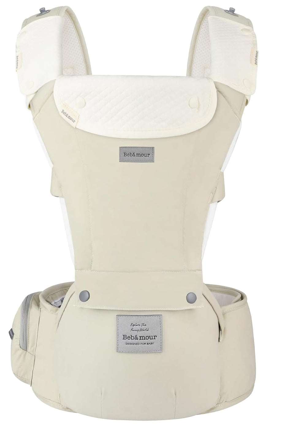 6'sı 1 Arada Ergonomik Bebek Taşıyıcı, 3D Air Mesh, 0-36 Ay