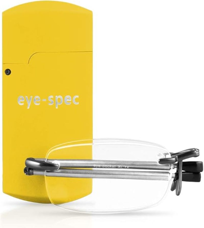 Katlanabilir Çerçevesiz Okuma Gözlüğü Ultra Hafif ve Şık Tasarım +1.00