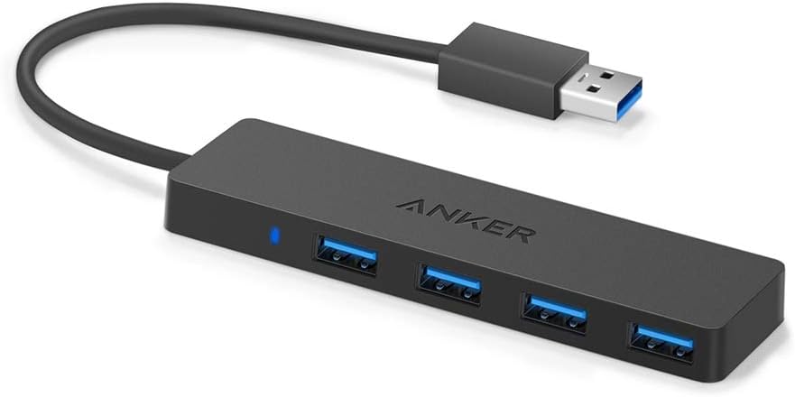 Ultra İnce Ekstra Hafif 4 Port USB 3.0 Veri Ağ Anahtarı