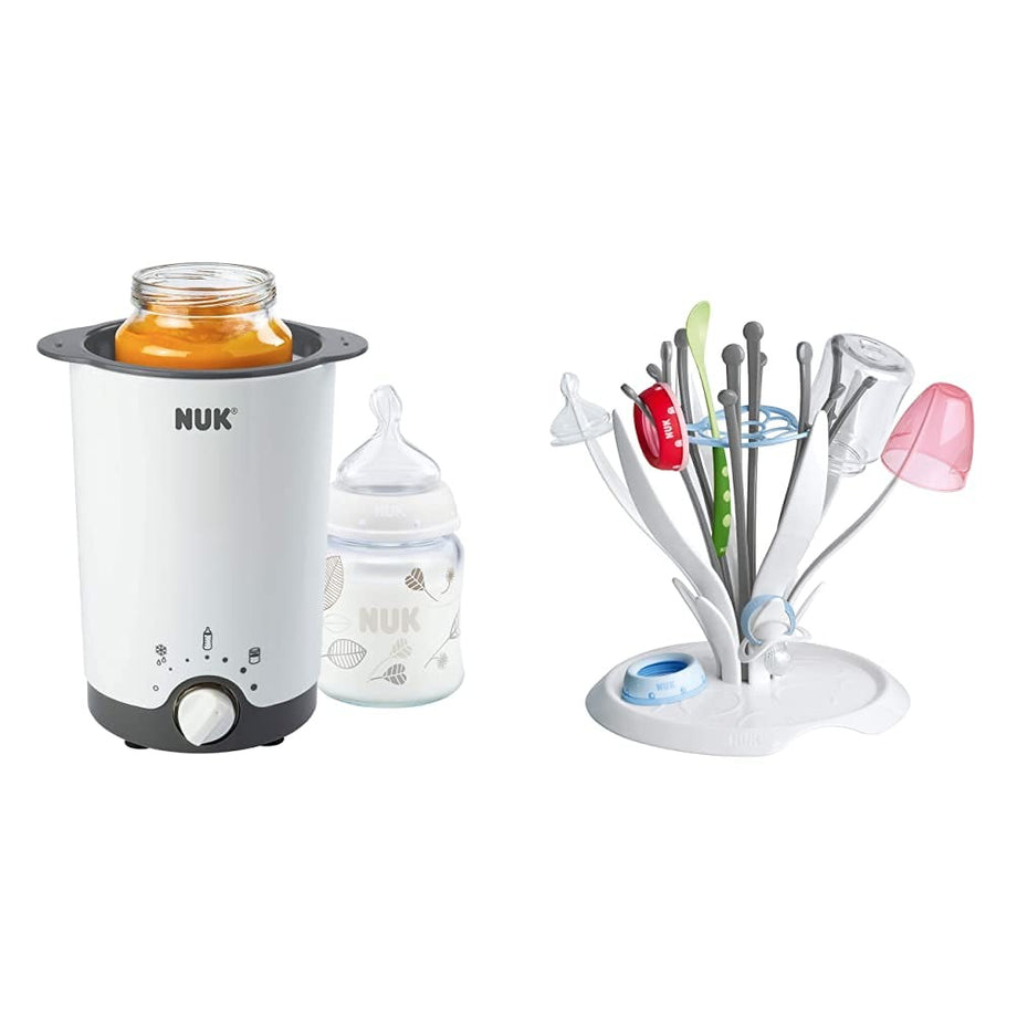 Thermo 3ü1 Arada Biberon Isıtıcı ve MultiDry Kurutma Rafı, Biberon Isıtma, Mama Çözme, Hızlı Kurutma