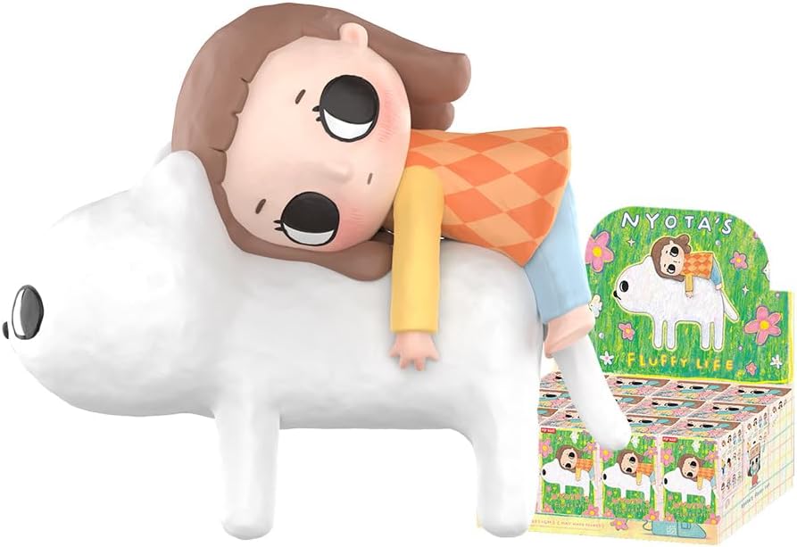Nyota's Fluffy Life Serisi Figürü, Koleksiyonluk Sanat Oyuncağı