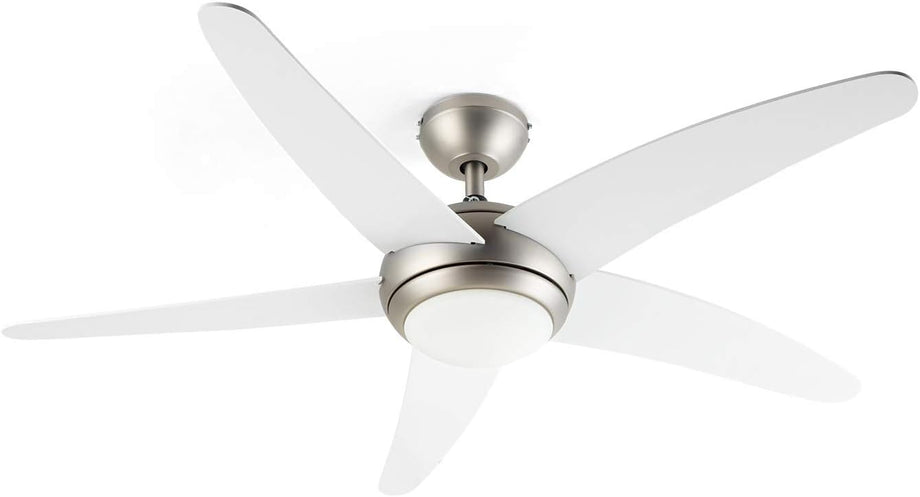 Bolero Tavan Vantilatörü, 134 cm, Lambalı, 3 Hız, Ahşap Kanat, Uzaktan Kumandalı