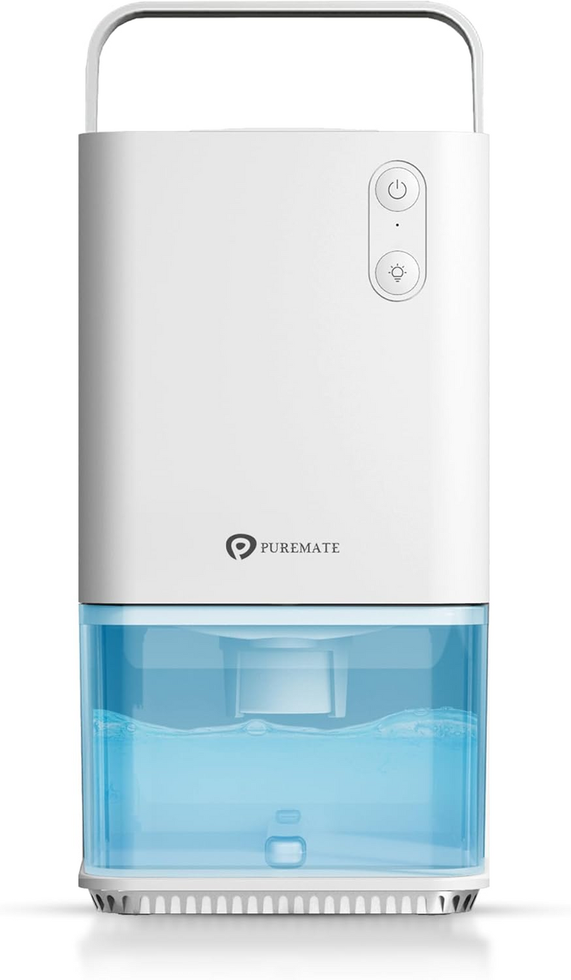 1200ml Sessiz Mini Nem Alıcı, Küf ve Nem Önleyici, Kompakt ve Otomatik Kapanmalı